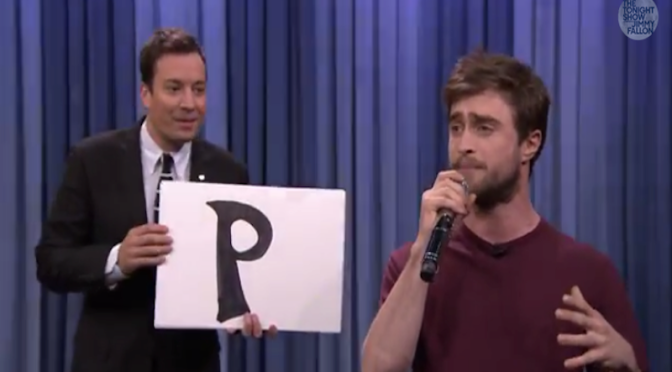 Daniel Radcliffe Raps on ‘The Tonight Show’